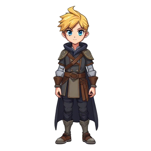 blonde jrpg hero