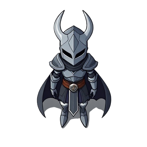 the knight in hollow knight