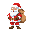  create a santa sprite with a bag.