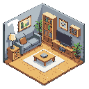 pixel floor for an ikea