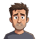 the main character is a random, normal, middle-aged man. exceedingly average across the board. the character gets easily frustrated and anxious. he’s also poor with directions and often gets lost.