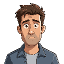 the main character is a random, normal, middle-aged man. exceedingly average across the board. the character gets easily frustrated and anxious. he’s also poor with directions and often gets lost.