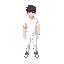a 21-year-old who wears white clothes