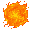 a bright, turbulent, molten surface full of swirling plasma. the tile should feel alive, fiery, and rolling with heat tile