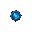 small blue energy orb