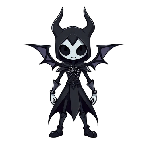 personagem para jogo indie 2d estilo holow kinght, o personagem é um vagalume inspirado em hallow kinght 