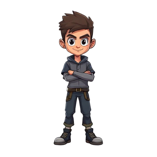 um personagem completamente novo de um jogo de batalja 1v1