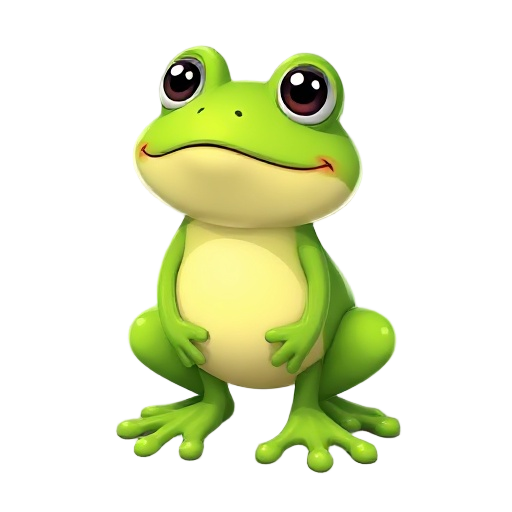 a cute frog