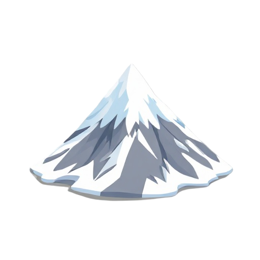 the snow-capped mountain