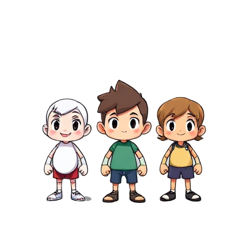 crie sprites do ben de it a coisa 