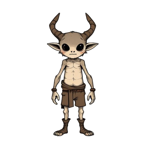 "create a full-body 2d character concept for a survival rpg. art style: hand-drawn, sketchy, dark whimsical storybook aesthetics similar in tone to don’t starve, but fully original in linework, anatomy, shapes and proportions. the character stands in a ne