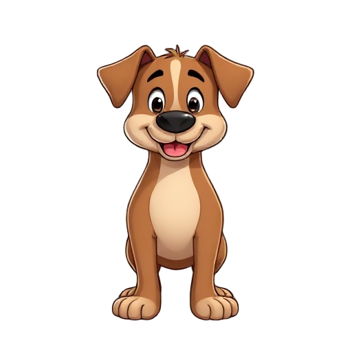 brown doggy idle