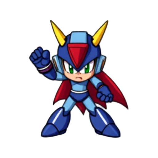 megaman x sprite, based on megaman x4