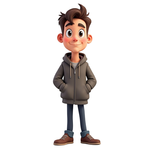 isometric down left view of a highly detailed 2d male character base sprite 