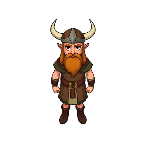 viking, but stardew valley style