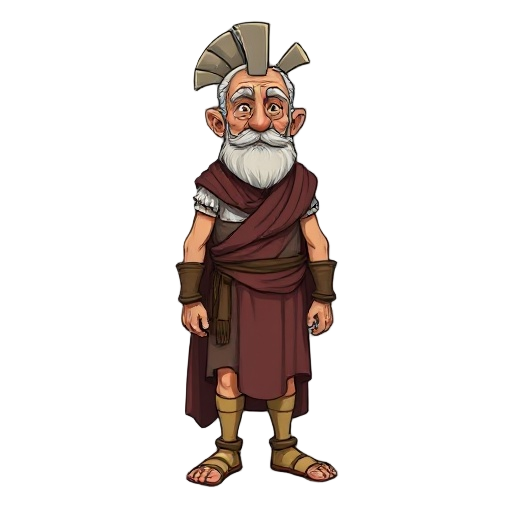 roman empire ages.milax (elder at the necropolis)   age: 65+   illyrian origin; maintains ancestral customs   skeptical of rome, prefers old ways but respects the new order