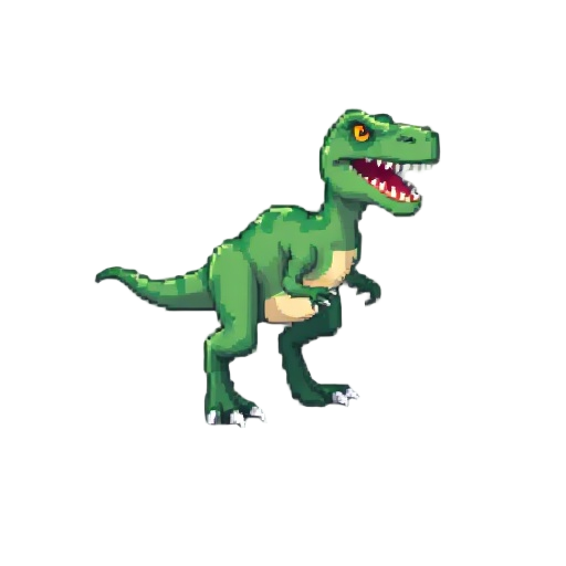 velociraptor pixel 2d for a game