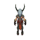 create a top-down game sprite of a varethi (human) facing downward (toward the bottom of the screen). use a 1024×1024 canvas, and make the character occupy roughly one quarter of the canvas, centered.  the varethi should appear as a lean, versatile human 