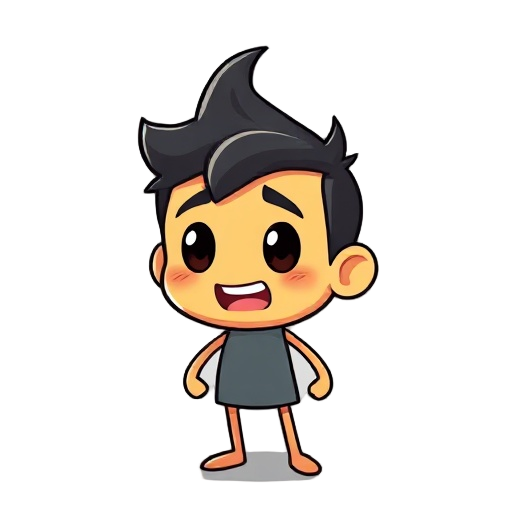 um jovem com pequeno topete, cabelo preto, trage espacial
