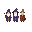create an image of wizard clothing icons.