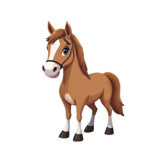 a horse