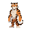 standing up tiger