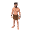 nude survivor male nothing on leg and arms 