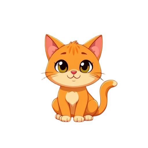 orange cat