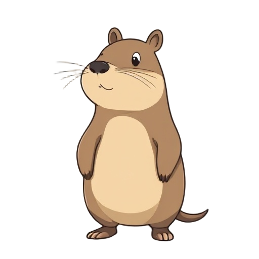capybara，cute，studio ghibli