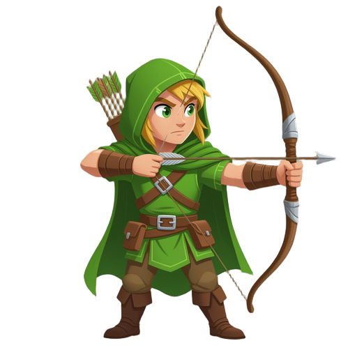 an green archer