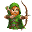 an green archer
