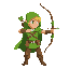 an green archer