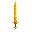 gold sword
