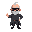 quero um senhor idoso careca e roupas de professor