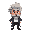quero um senhor idoso de cabelos brancos e roupas de professor