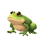 a giant frog