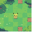 base verde média, pontos mais claros simulando luz, pontos mais escuros para profundidade, textura suave (sem ruído excessivo), bordas pensadas para encaixar perfeitamente com outros tiles, estilo gba pokémon game. apenas a grama