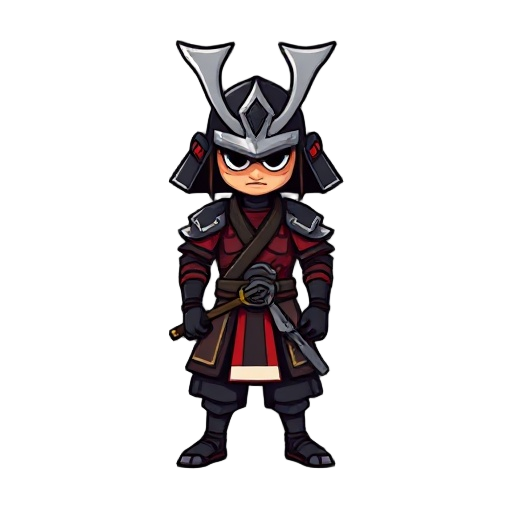 samurai 2d pixel
