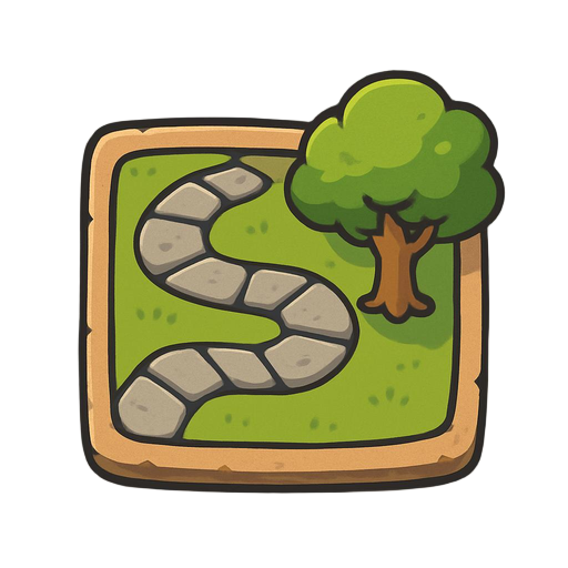 map 2d to stone and tree