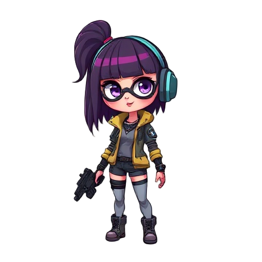 cyberpunk girl