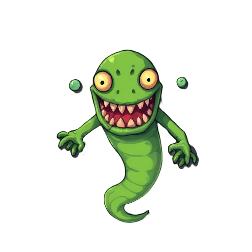 monstro slime verde pixel