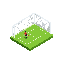 um gol de futebol