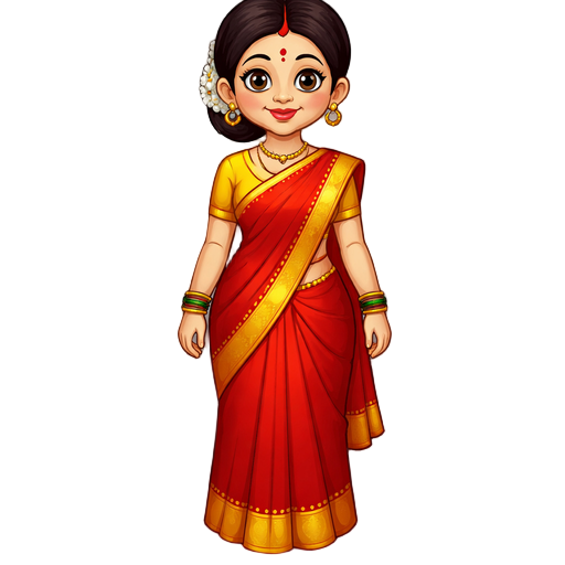 indian aunty wearing saree