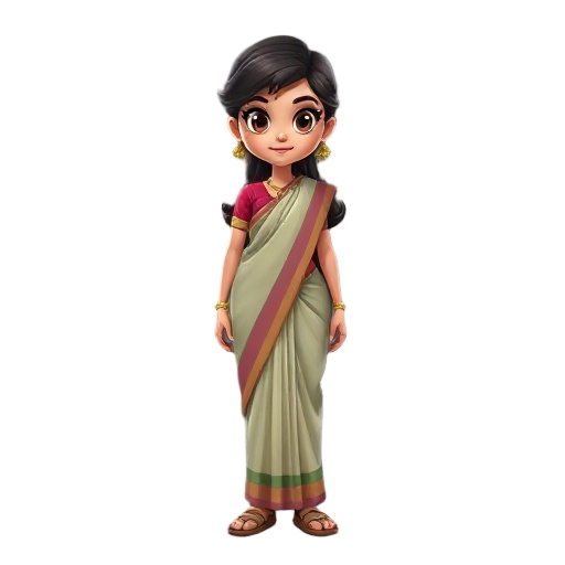 saree girl