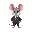 a mouse in a suit