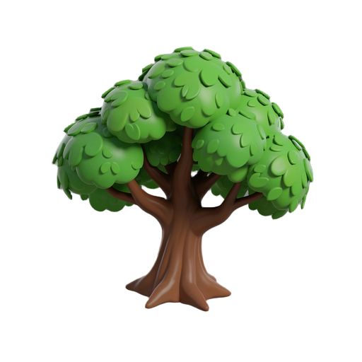 a tree that flies in the wind