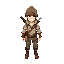 an adventurer from a fantasy anime