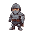 soldier in armor