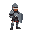 soldier in armor