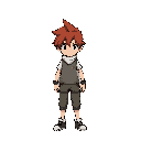 puedes hacer un personaje al estilo de rpg maker con pelo rojo